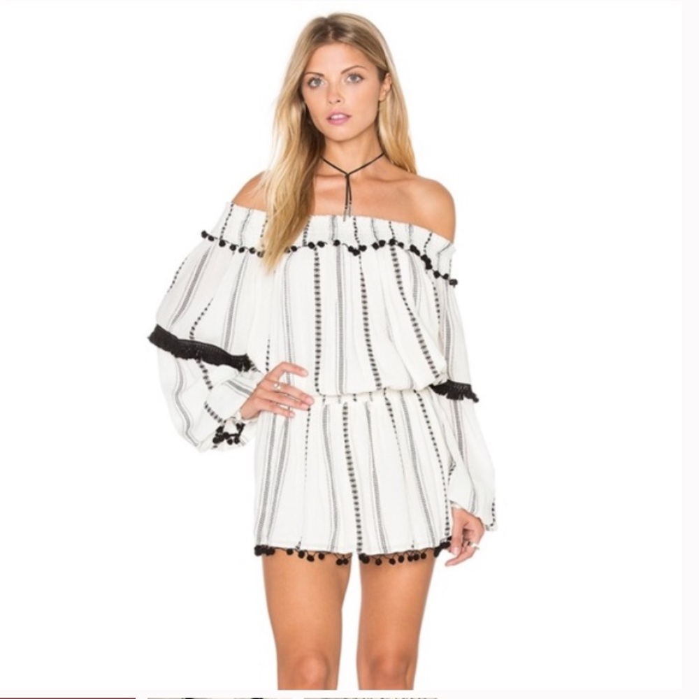 Tularosa Jacqueline Off the Shoulder Dress